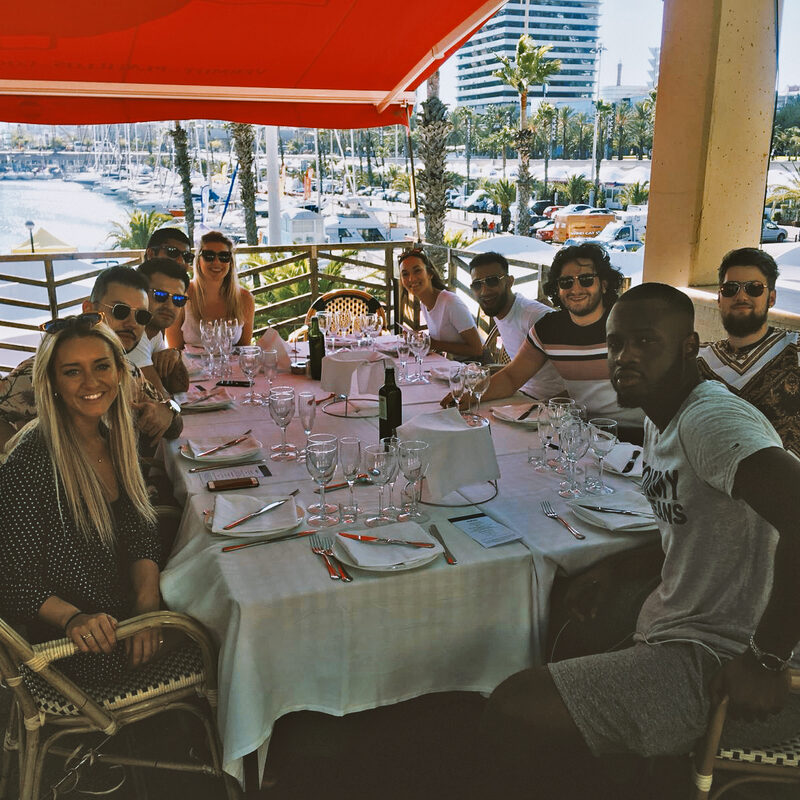 Lunchtime Barcelona style